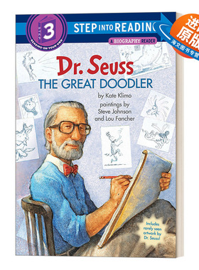 英文原版 Step into Reading 3 Dr. Seuss the Great Doodler 伟大的涂鸦 英文版 进口英语原版书籍