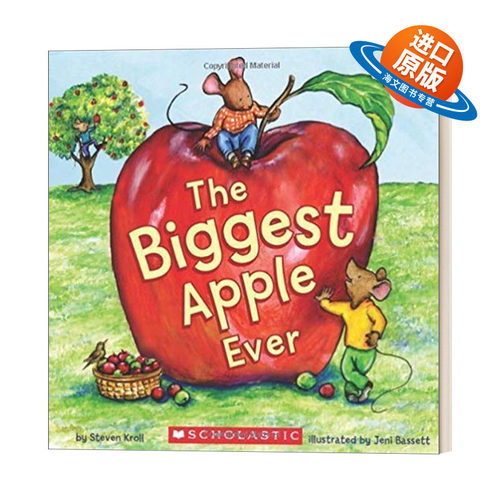 英文原版 The Biggest Apple Ever 史上最大的苹果 儿童绘本 Steven Kroll 英文版 进口英语原版书籍