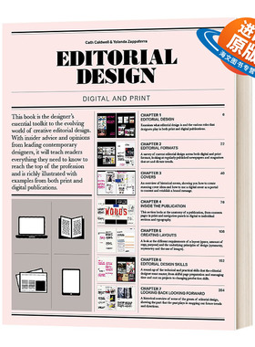 英文原版 Editorial Design 编辑设计 数字和打印 英文版 进口英语原版书籍