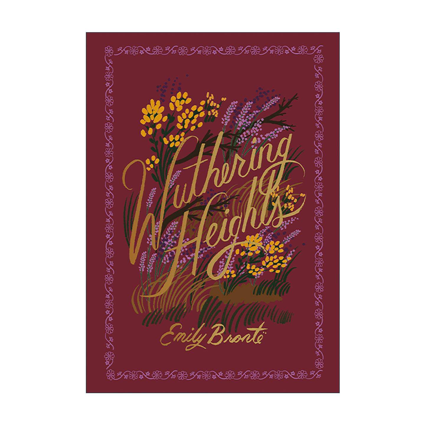 英文原版 Wuthering Heights 呼啸山庄 Puffin in Bloom精装海雀繁花经典 英文版 进口英语原版书籍