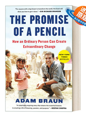 英文原版 The Promise of a Pencil 铅笔的承诺 普通人如何大改变 创办运营NGO的故事 英文版 进口英语原版书籍