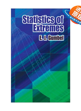 英文原版 Statistics of Extremes Dover Books on Mathematics 极值统计 E. Gumbel 英文版 进口英语原版书籍