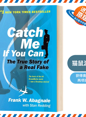 猫鼠游戏 英文原版 Catch Me If You Can 英文小说 悬疑推理电影小说 正版进口书