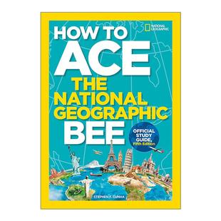 Ace 学习指南第五版 Official How Study National the 如何在美国国家地理知识竞赛中胜出 英文原版 Geographic Guide Bee