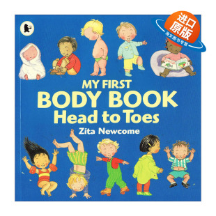 Book Toes Body 英文版 书籍 英文原版 儿童科普百科绘本 Head First 第一本身体认知绘本 我 进口英语原版 从头到脚