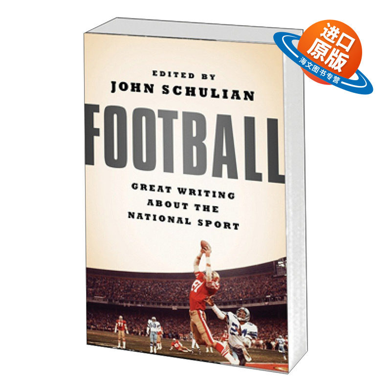 英文原版 Football a Library of America Special Publication 足球 关于国家运动的精彩文章 体育 美国文库 进口英语原版书籍