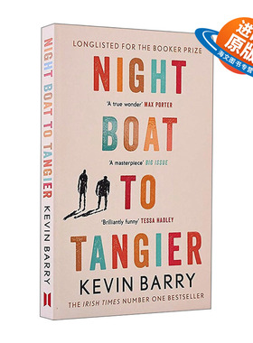 英文原版 Night Boat to Tangier 开往丹吉尔的夜船 2019年布克奖短名单 平装 英文版 进口英语原版书籍外文小说