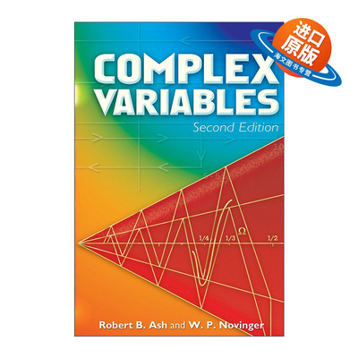 英文原版 Complex Variables 复变函数 第二版 数学 Robert Ash 英文版 进口英语原版书籍