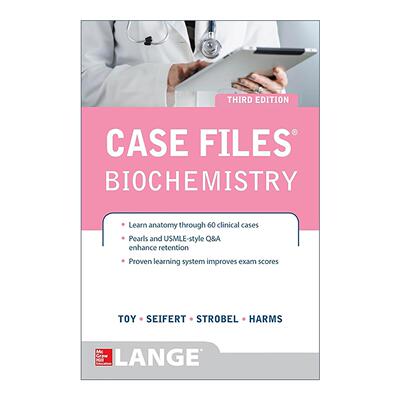 英文原版 Case Files Biochemistry 生物化学案例集 第3版 英文版 进口英语原版书籍
