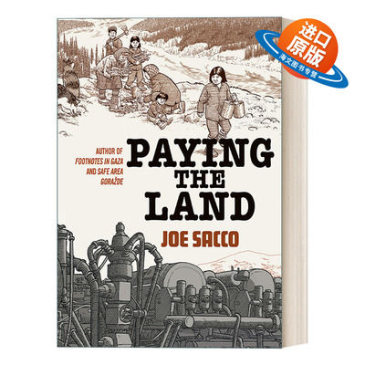 英文原版 Paying the Land 土地的代价 Joe Sacco战争纪实漫画 卫报年度图书 精装 英文版 进口英语原版书籍
