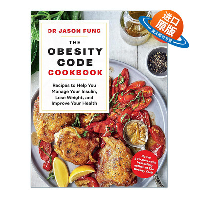 英文原版 The Obesity Code Cookbook 肥胖代码食谱 减肥的秘密菜谱 冯子新 英文版 进口英语原版书籍