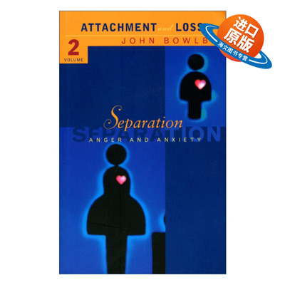 英文原版 Separation 约翰?鲍尔比 依恋三部曲2 分离 英文版 进口英语原版书籍