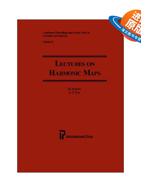 英文原版 Lectures on Harmonic Maps 调和映射讲座集 Richard Schoen 丘成桐 英文版 进口英语原版书籍