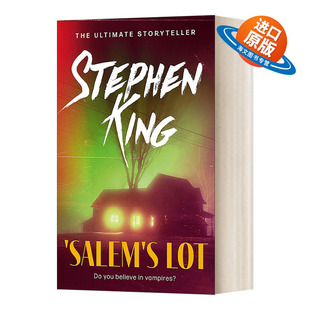 Lot 撒冷镇 进口英语原版 Salem 书籍外文小说 英文版 金 英文原版 斯蒂芬
