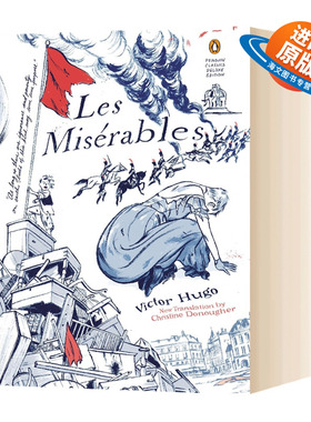 英文原版 Les Miserables 悲惨世界 企鹅经典豪华毛边版 英文版
