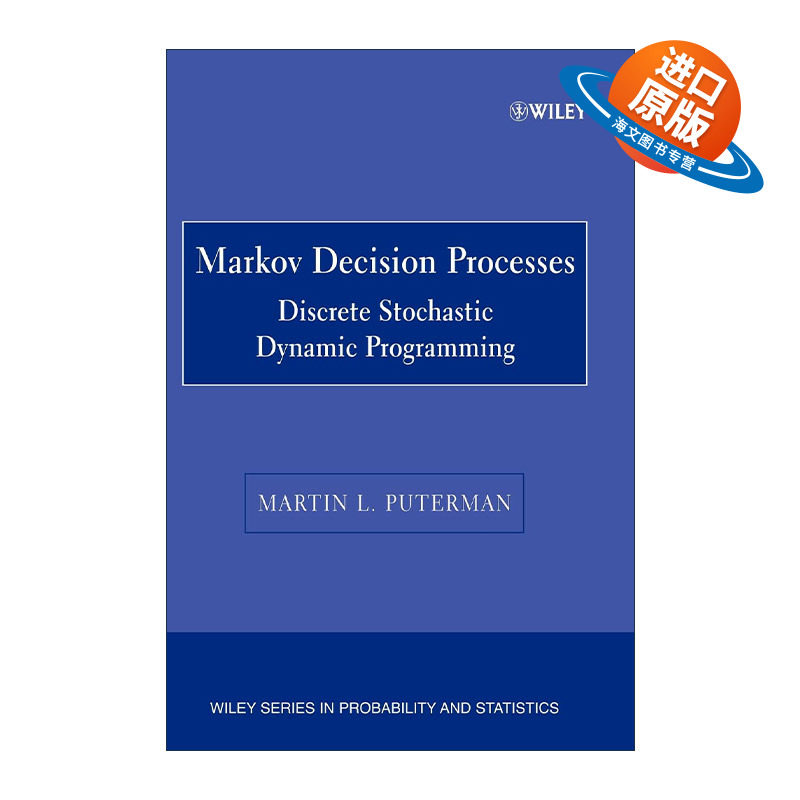 英文原版 Markov Decision Processes 马尔可夫决策过程 离散随机动态编程 贝叶斯分析 英文版 进口英语原版书籍