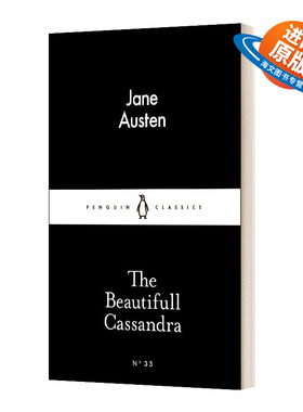 英文原版 The Beautifull Cassandra 简·奥斯汀 漂亮的卡桑德拉 小黑书 英文版 进口英语原版书籍