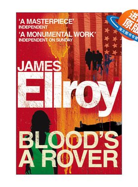 英文原版 Blood's A Rover 美国黑社会三部曲 血之车 詹姆斯·艾尔罗伊 英文版 进口英语原版书籍