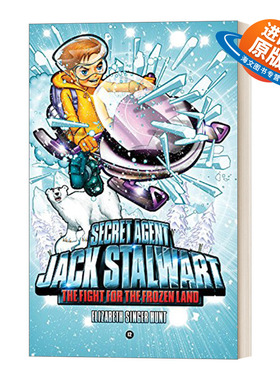 英文原版 Secret Agent Jack Stalwart: Book 12  秘密特工之北极篇 英文版 进口英语原版书籍