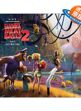 英文原版 The Art of Cloudy with a Chance of Meatballs 2 美食从天降 天降美食 精装艺术设定集2 动画电影 进口英语原版书籍
