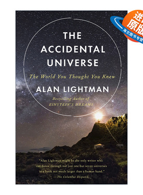 英文原版 The Accidental Universe 偶然的宇宙 你自以为了解的世界 MIT物理学教授Alan Lightman 英文版 进口英语原版书籍