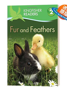 英文原版 Kingfisher Readers L2 Fur and Feathers 翠鸟分级读物系列L2 英文版 进口英语原版书籍