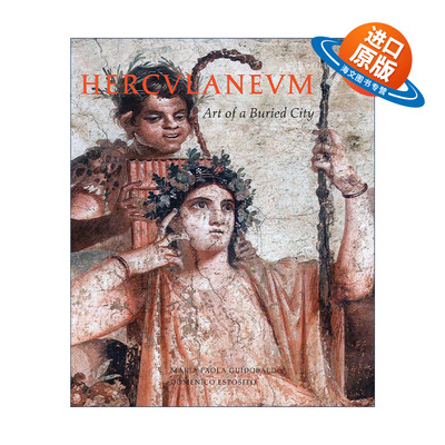 英文原版 Herculaneum 意大利古城赫库兰尼姆 被掩埋城市的艺术  精装 英文版 进口英语原版书籍
