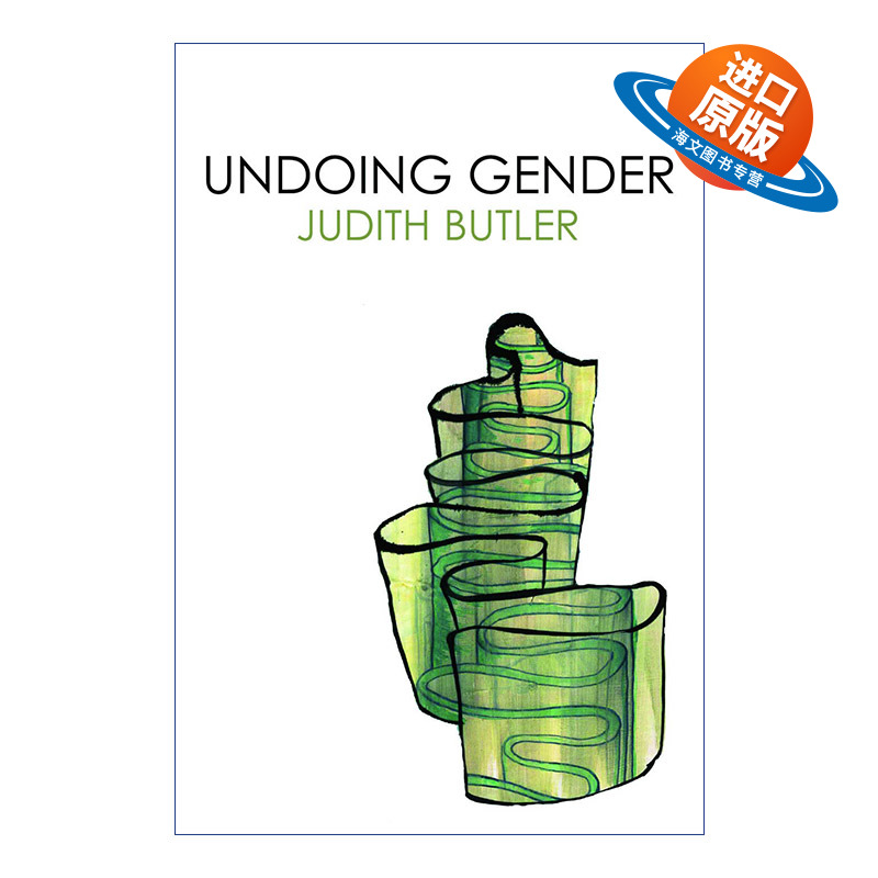 英文原版 Undoing Gender 消解性别 耶鲁大学哲学博士朱迪斯巴特勒 Judith Butler 英文版 进口英语原版书籍