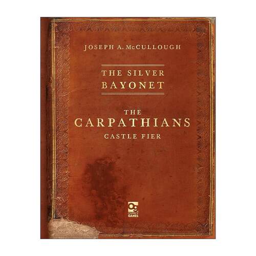英文原版 The Silver Bayonet The Carpathians 银刺刀 喀尔巴阡城堡 哥特式拿破仑战争桌面战争兵棋指导书 进口英语原版书籍
