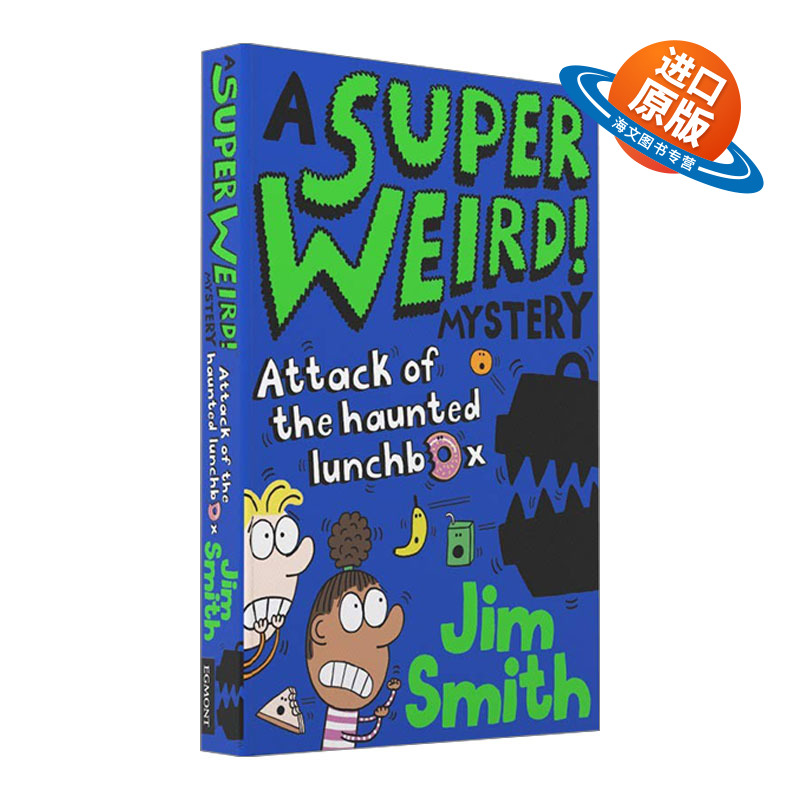 英文原版 A Super Weird Mystery Attack of the Haunted Lunchbox 超级怪异谜团 闹鬼的午餐盒 英文版 进口英语原版书籍