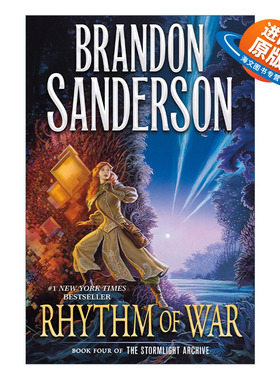 英文原版 Rhythm of War Book Four of The Stormlight Archive 飓光志4 战争节奏 精装科幻小说 英文版 进口英语原版书籍