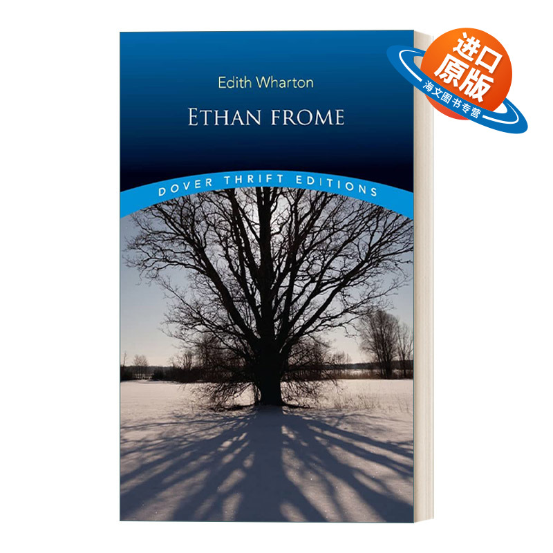 英文原版 Ethan Frome 伊坦·弗洛美 伊迪丝·华顿小说 Dover Thrift Editions 英文版 进口英语原版书籍