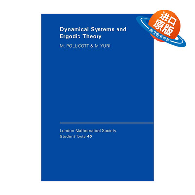 英文原版 Dynamical Systems and Ergodic Theory 动态系统与遍历理论 伦敦数学会学生文本系列 英文版 进口英语原版书籍