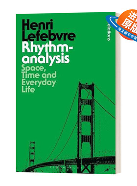 英文原版 Rhythmanalysis 节奏分析 昂利 列斐伏尔 英文版 进口英语原版书籍