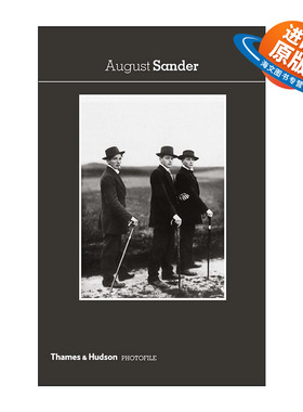 英文原版 August Sander  奥古斯特桑德摄影作品集 Photofile系列 英文版 进口英语原版书籍