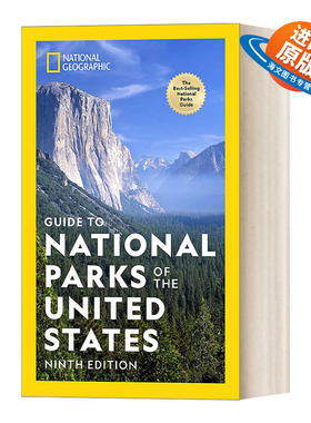 英文原版 National Geographic Guide to National Parks of the United States 9th Edition  美国国家公园指南 英文版进口英语书