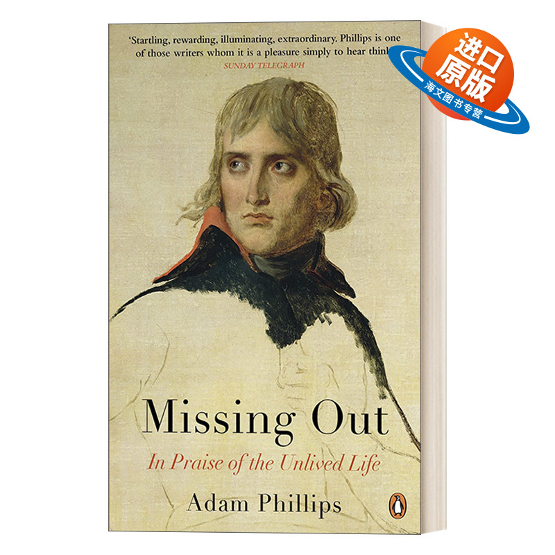 英文原版 Missing Out 错过 赞美未曾体验的生活 精神分析学家亚当·菲利普斯 英文版 进口英语原版书籍