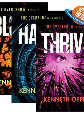 英文原版 The Overthrow 击败系列3册 儿童科幻冒险小说 普林兹奖得主Kenneth Oppel 英文版 进口英语原版书籍