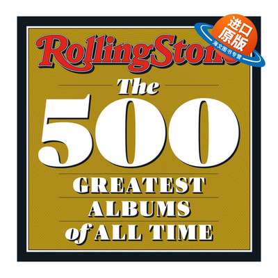 英文原版 Rolling Stone: The 500 Greatest Albums of All Time 滚石乐队 有史以来伟大的500张专辑 音乐 精装收藏版 英文版