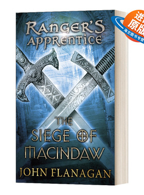 英文原版 Ranger's Apprentice 6 The Siege of Macindaw 皇家骑士6 麦金道的围攻 英文版 进口英语原版书籍儿童外文书