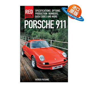 英文原版 Porsche 911 Red Book 保时捷911红皮书第3版 品牌汽车规格 选件 生产编号 数据代码数据指南百科 进口英语原版书籍