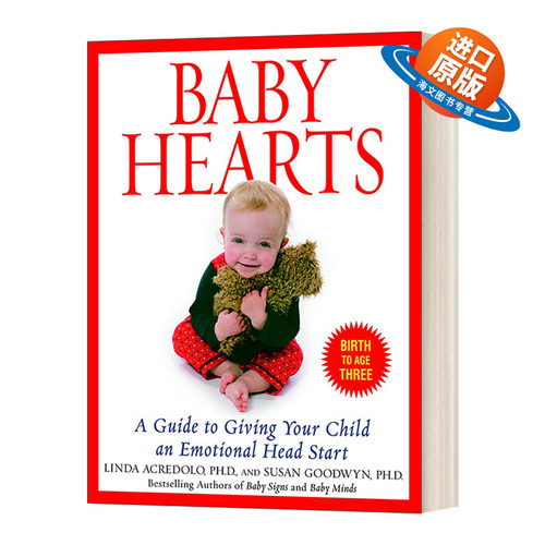 英文原版 Baby Hearts A Guide to Giving Your Child an Emotional Head Start 宝贝的心 培养孩子情商指南 英文版 进口英语书籍
