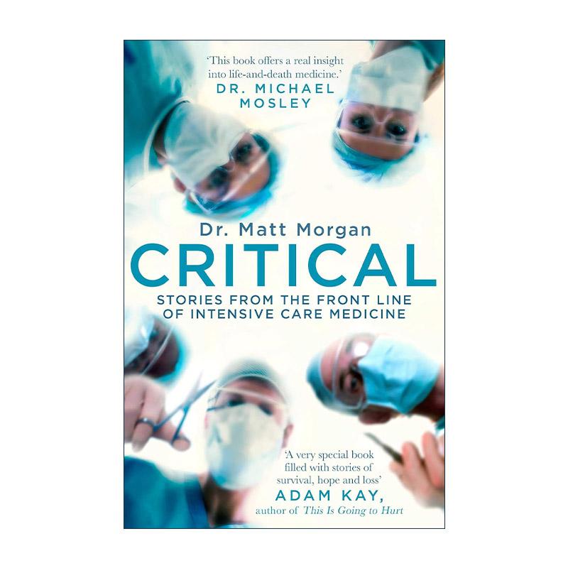 英文原版 Critical 重症监护室的故事 英文版 进口英语原版书籍