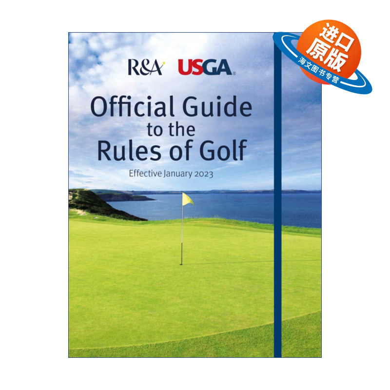 英文原版 Official Guide to the Rules of Golf 高尔夫规则的官方指南 英文版 进口英语原版书籍