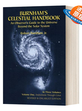 英文原版 Burnham's Celestial Handbook Volume One 伯纳姆天体手册 卷一 英文版 进口英语原版书籍