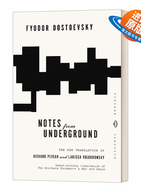 英文原版 Notes From Underground 地下室手记 陀思妥耶夫斯基 英文版 进口英语原版书籍