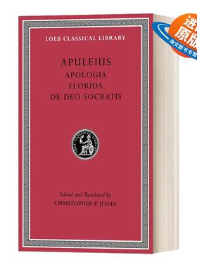 英文原版 Apologia. Florida. De Deo Socratis  阿普莱乌斯Apuleius 辩解 佛罗里达 论苏格拉底的上帝 原文拉英对照版 进口书籍