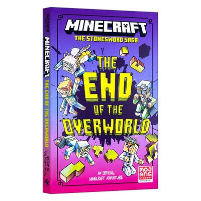 英文原版 Minecraft the End of the Overworld Stonesword Saga #6 我的世界 石剑传奇系列小说 主世界灾难 进口英语原版书籍