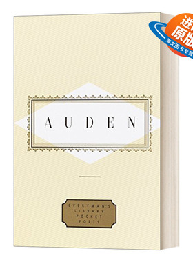 英文原版 Auden Poems Edited by Edward Mendelson 奥登诗选 W.H.Auden 人人图书馆口袋诗人系列 精装 英文版 进口英语原版书