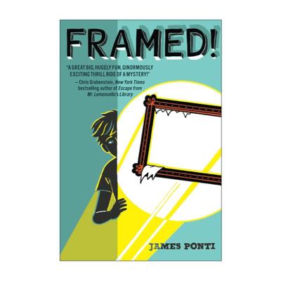 英文原版 Framed 打击犯罪系列1 陷害 青少年推理侦探小说 城市间谍同作者 英文版 进口英语原版书籍